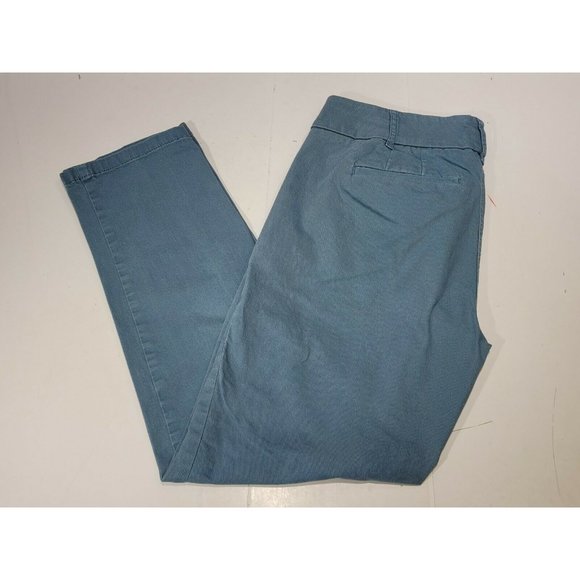 Ann Taylor Pants - Ann Taylor LOFT Blue Maritsa Straight Leg Pants